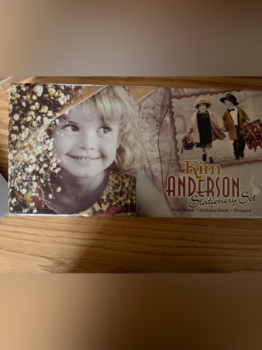 Vintage 2000 Kim Anderson Stationery Set Address Book Notepad Notebook